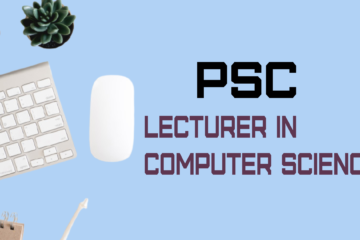 PSC Lecturer in Computer Science